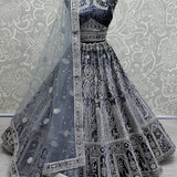 Premium Bridal Velevt Lehenga