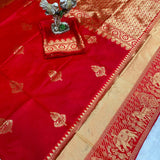 Premium Banarasi Wedding Silk Saree