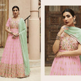 Heavy Faux Georgette Anarkali Suits