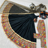 Traditional Black Anarkali Dress Collection