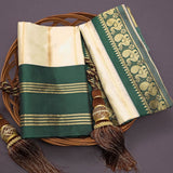 Beautiful Art Silk Jacquard Border Saree