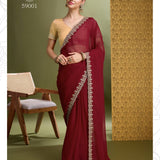 Elegance Exquisite Georgette Saree