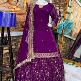 Partywear Embroidered Lehenga Top