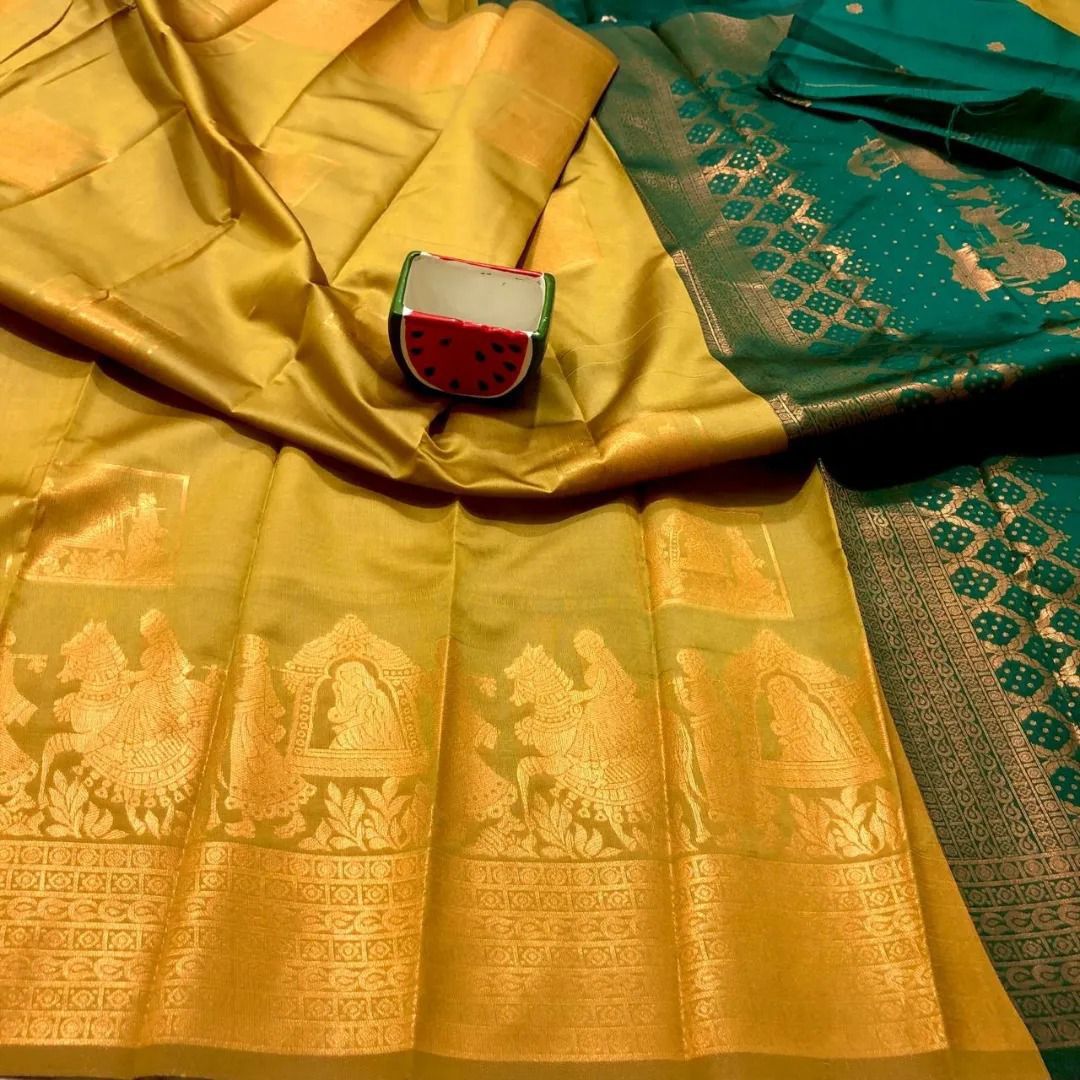 Kuber Elite Fancy Silk Saree