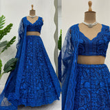 RoyalBlue Brid Lehenga Choli Collection