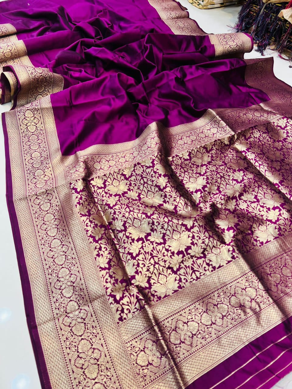 Pure silk saree collection