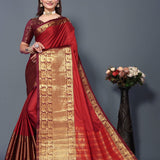 Beautiful kathan silk saree