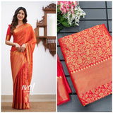 Soft Lichi Silk Saree