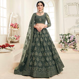 Designer Heavy Net Lehenga