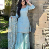 Light Blue salwar