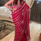 Presenting you most beautiful seqwance saree