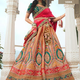 Premium Bridal Wedding Silk Lehenga