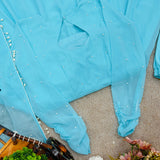 Sky Designer Georgette Anarkali Gown