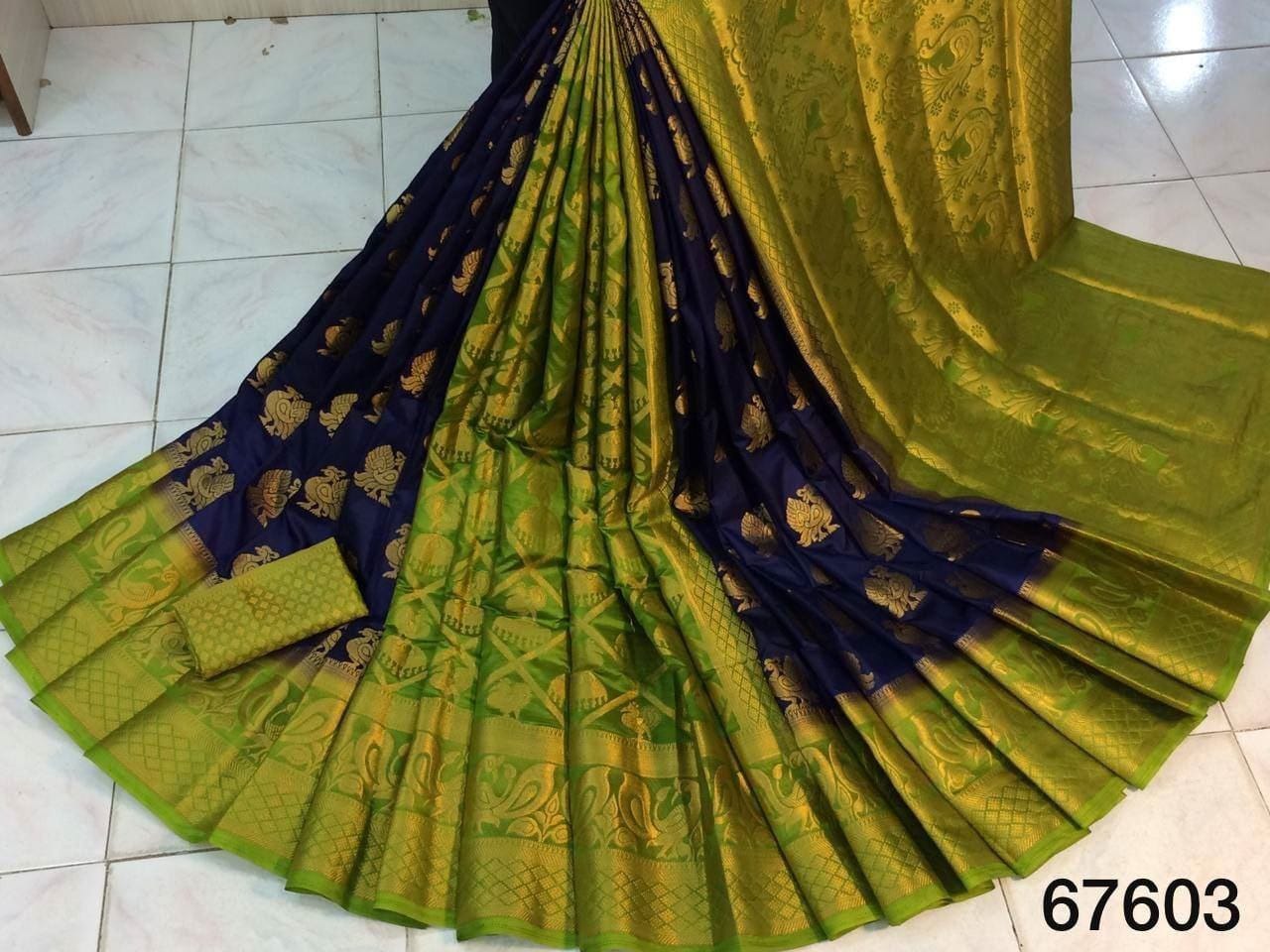 Moonga Soft Silk Saree