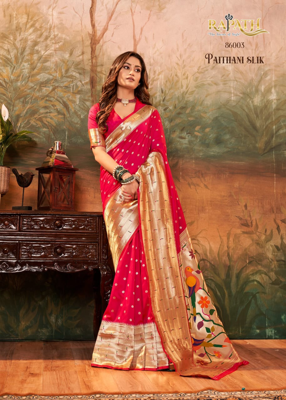 Elegance Pavitra Paithani Silk Saree