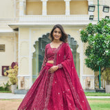 Festival Heavy Georgette Lehenga Choli