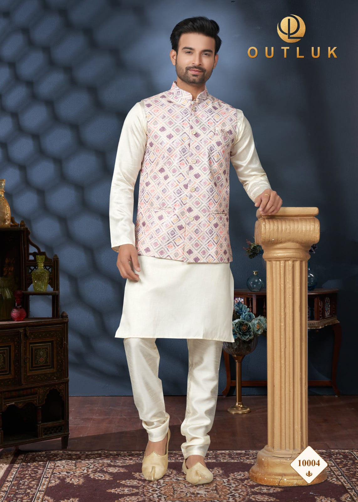 Wedding Mens Jacket Kurta Collection