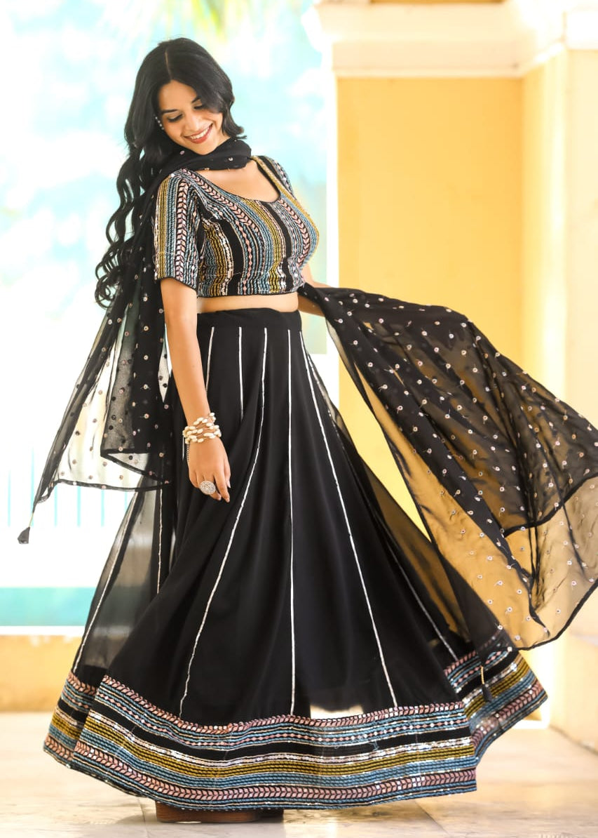 Occasion Special Georgette Lehenga