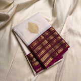 Beautiful Art Silk Jacquard Border Saree