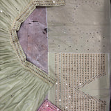 Festive Georgette Mirror Work Lehenga