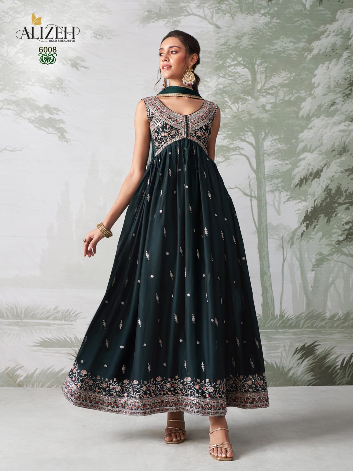 Western Style Traditional Gown