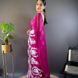 Beautiful Thai Organza Saree Collection