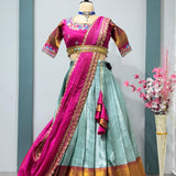 Exclusive Premium Kanjivaram Silk Lehenga