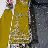 Heavy Roman Silk Designer Suit