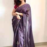 Rangoli silk Hand Work Saree