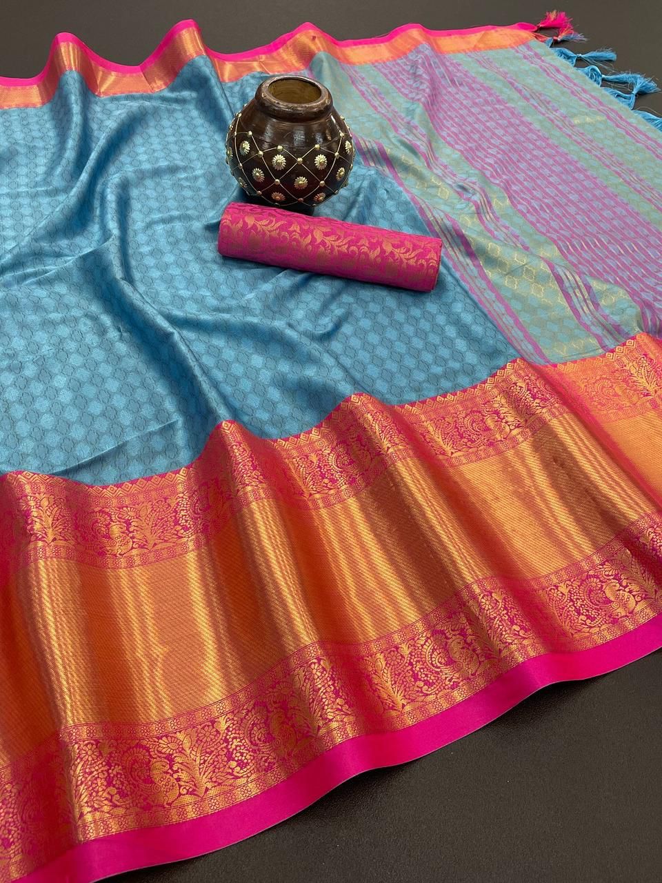 COTTON SILK SAREE