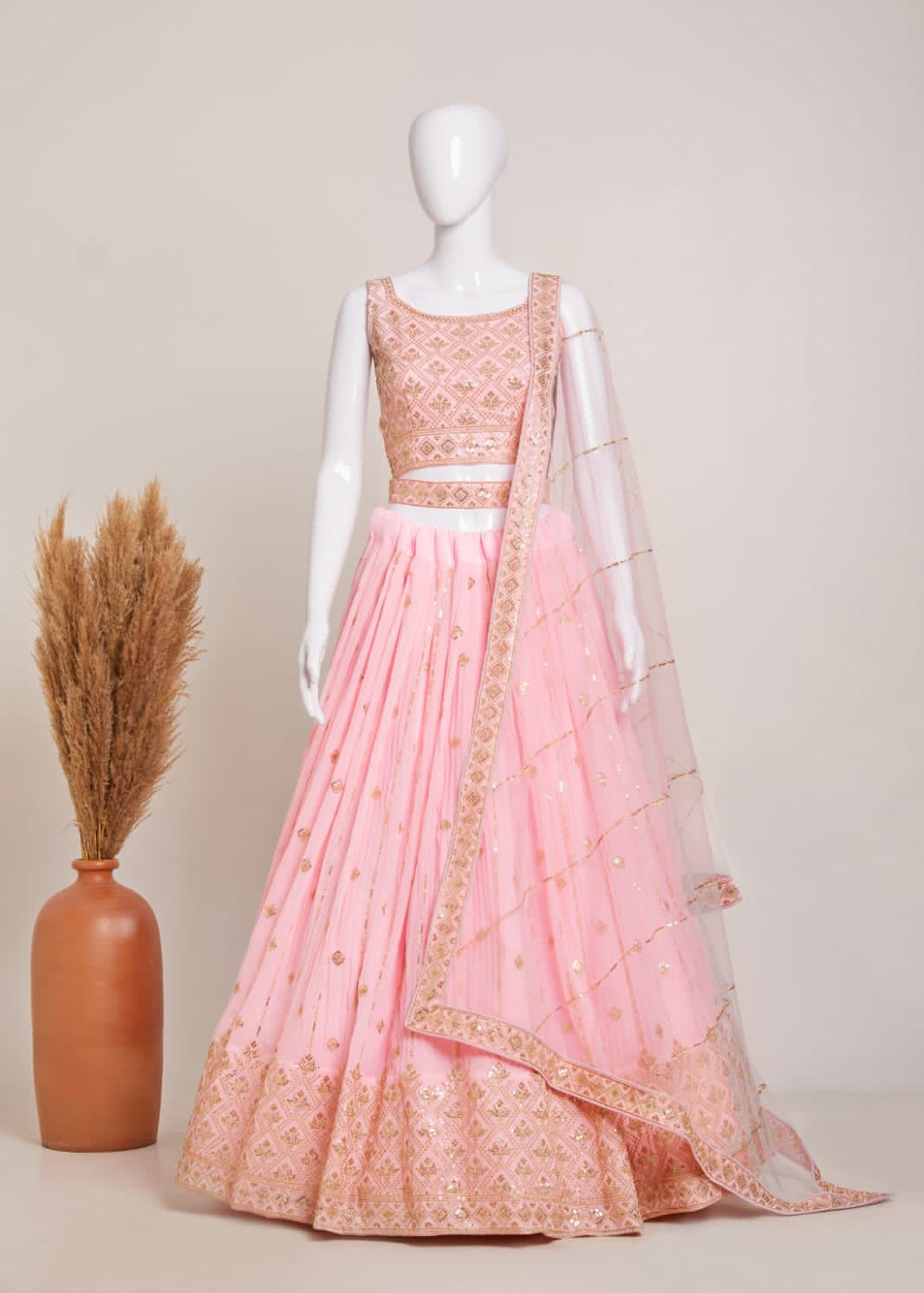 Heavy Georgette Lehengas