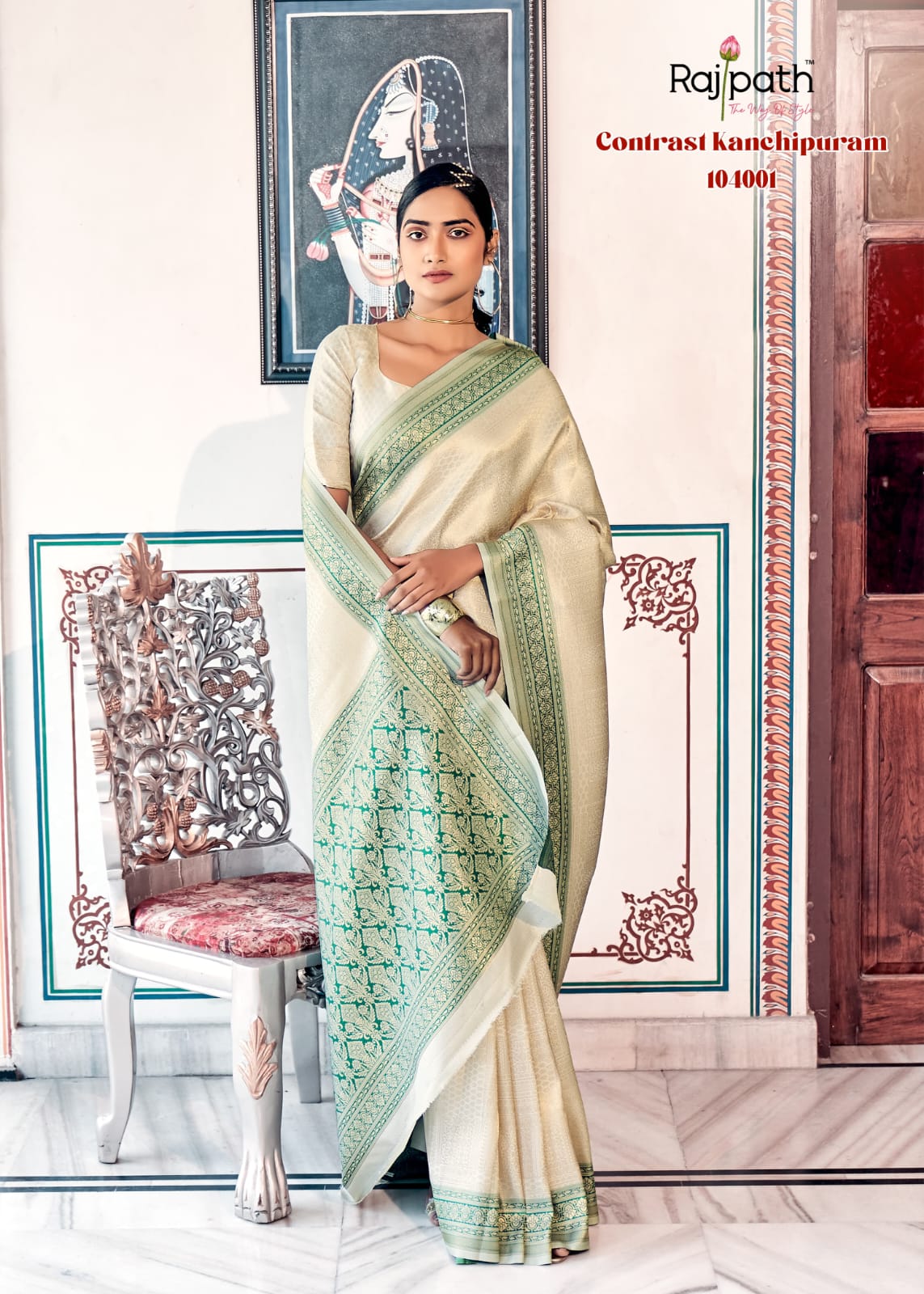 Kanjivaram Aaidehi Soft Handloom Silk Saree