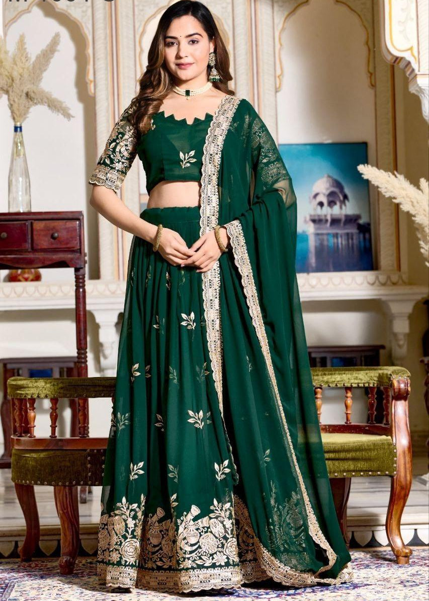 Heavy Georgette Lehenga Choli