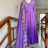 VICHITRA SILK GOWN