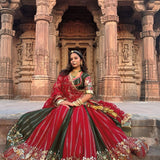 Darbari Traditional Georgette Lehenga Choli