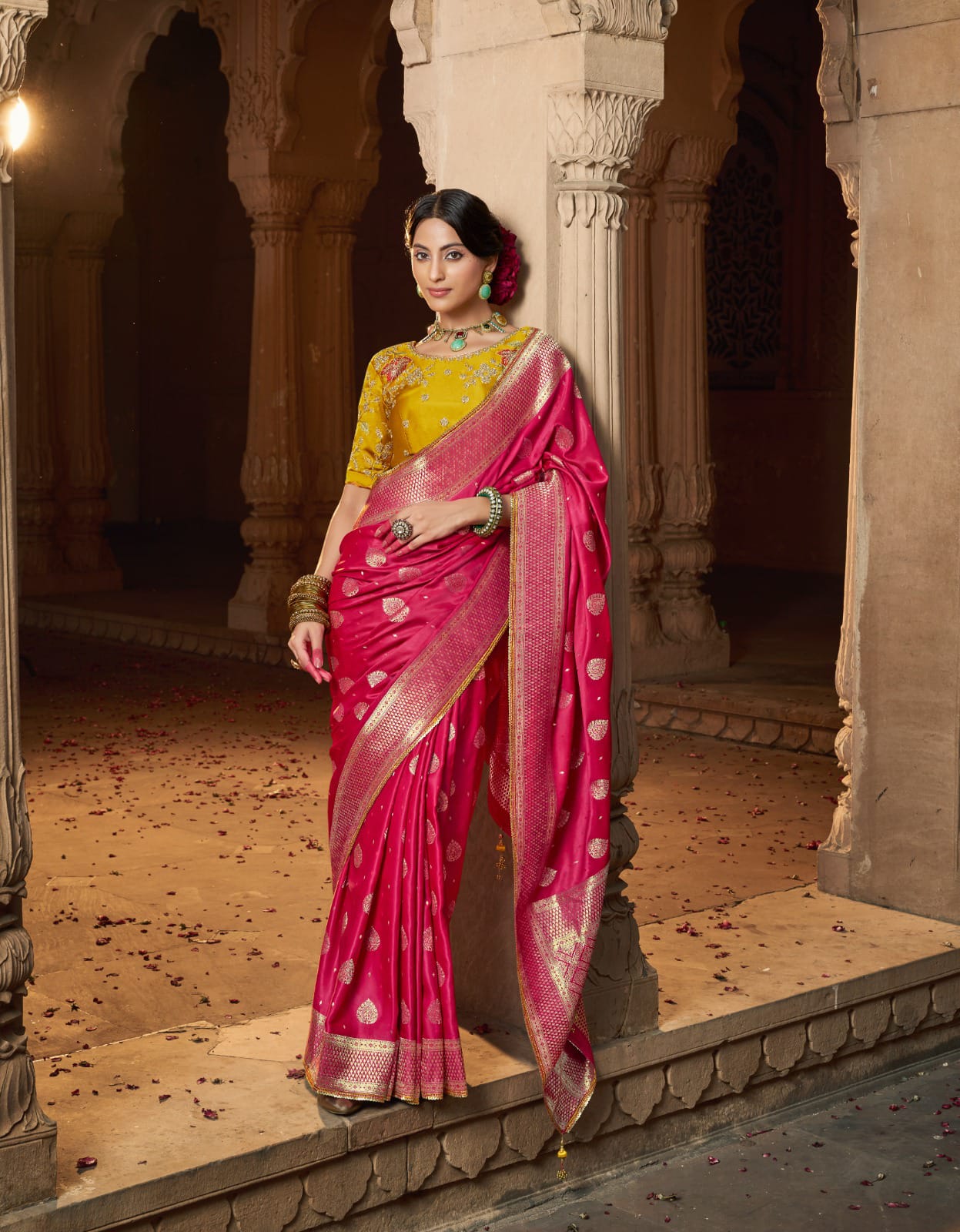 Royal Look Pure Fancy Silk Saree