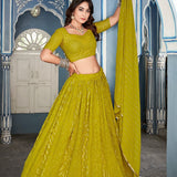 Beauty Of Georgette Lehenga