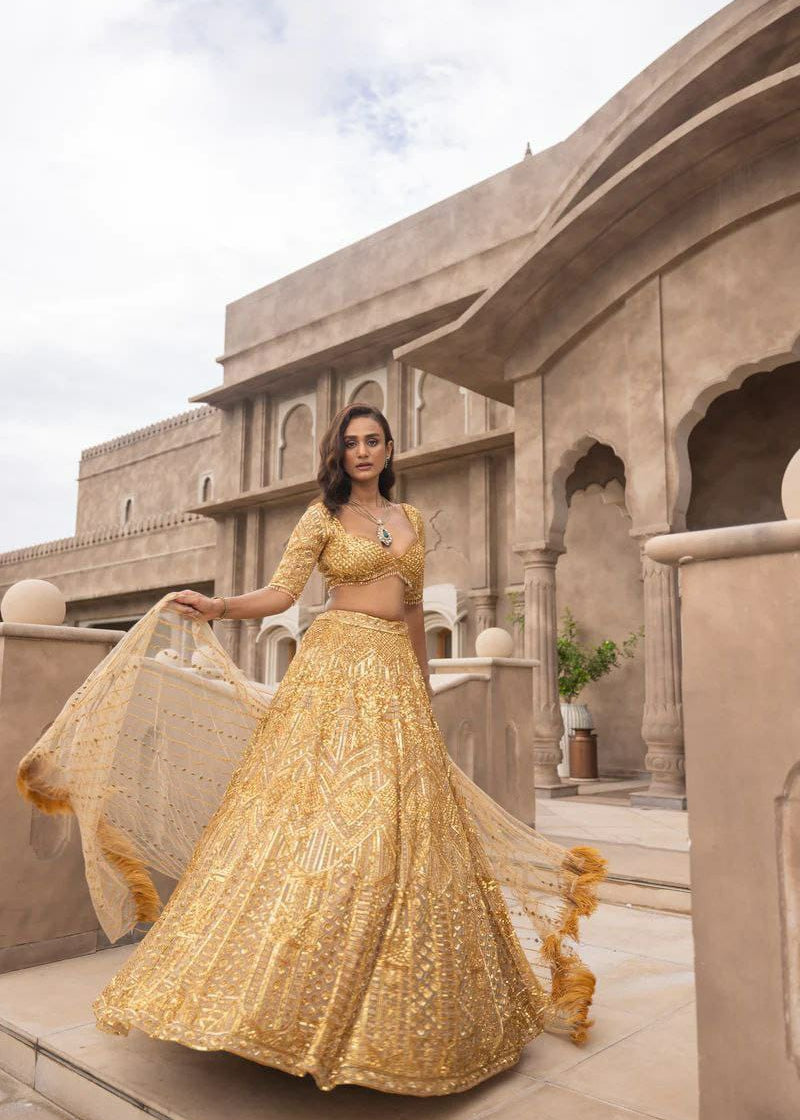 Bridal Premium Soft Net Lehenga