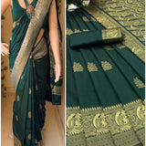 Soft Lichi Silk Saree