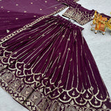 Traditional Heavy Georgette Lehenga Choli