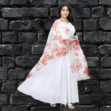 White Stunning Anarkali Gown