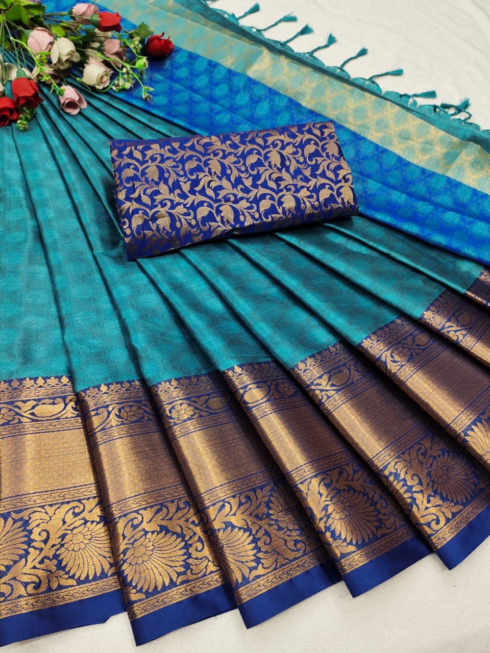 Premium Aura SIlk Saree