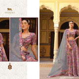 Exquisite Floral Print Lehenga