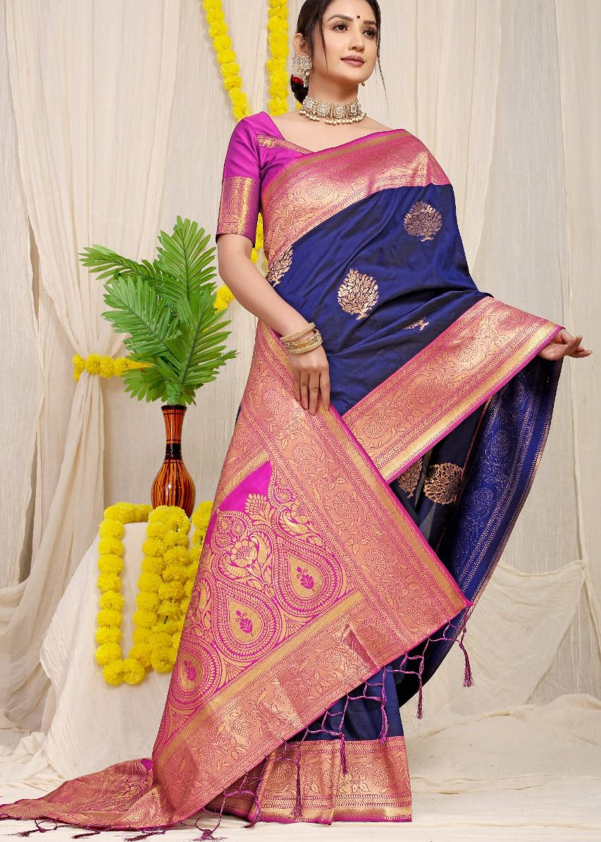 Kankavati Pure Handloom Silk Saree