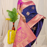 Kankavati Pure Handloom Silk Saree