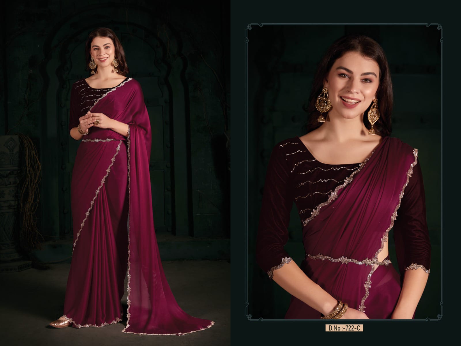 Classy Partywear Saree Collection