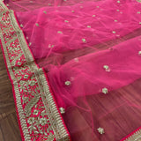 Pink heavy bridal Dulhan Lahenga choli