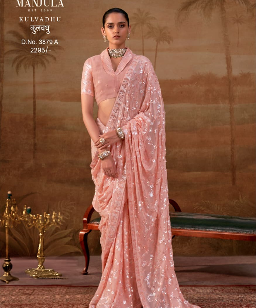 Premium Lightweight Georgette Saree
