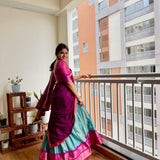 Crafted Kanchipuram Traditional Lehenga