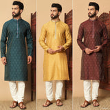 Ethnic Festive Mens Kurta Pajama